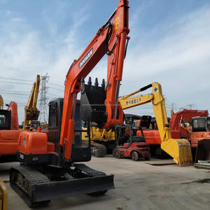 Doosan DH55 Mini pelleteuse d'occasion de 5 tonnes Terrassement hydraulique sur chenilles Petite pelleteuse Équipement de construction - Product Image 2