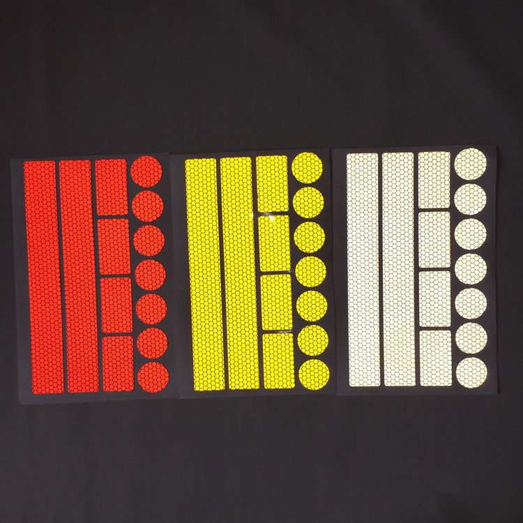 Wholesale Motorcycle Road Bicycle Warning Reflector Film Night Cycling Decal Tape Sticker Bike Reflective Sticker