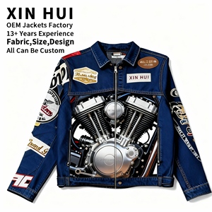 Blouson Bomber Homme Designer 2026 ODM Factory, Impression Numérique 3D Personnalisée, Hiver, Poids Lourd, Imperméable, Écologique, Fermeture Éclair - Product Image 2