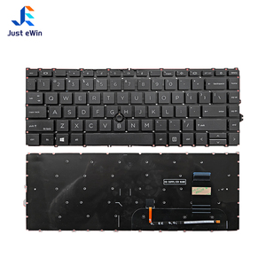 Teclado de Repuesto al por Mayor para Computadora Portátil HP EliteBook 840 845 G7 G8, Teclado Retroiluminado con Puntero, US RU <span class=keywords><strong>SP</strong></span> <span class=keywords><strong>LA</strong></span> - Product Image 1
