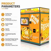 Distributeur automatique de frites, poulet frit et pommes de terre, prix usine, origine Chine
