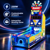 Nouvelle Machine de Jeu d'Arcade de Bowling Intérieur Mini LST pour Enfants, Fonctionnant à Monnayeur avec Ticket de Prix, Divertissement Ludique pour Enfants