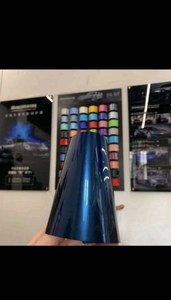 WRAPMASTER 1,52*18 Metri Pellicola Metallizzata Blu Notte Lucida Vernice Originale per Wrapping Auto Personalizzato Adesivi in Vinile - Product Image 5