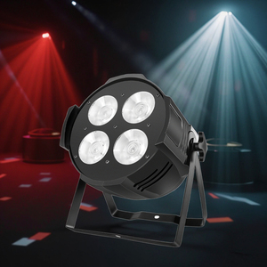 Paton 200W <span class=keywords><strong>COB</strong></span> Bốn Mắt mặt RGB <span class=keywords><strong>LED</strong></span> mệnh ánh sáng ip33 Hợp kim nhôm sân khấu chiếu sáng hiệu ứng chùm đám cưới DJ khán giả Điền DMX512 - Product Image 2