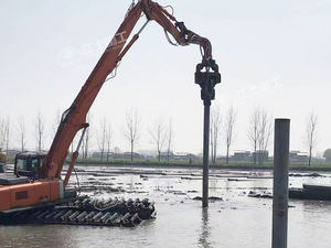 <span class=keywords><strong>Excavator</strong></span> Mounted Vibro <span class=keywords><strong>Hammer</strong></span> 15 Ton 20 Ton 25 Ton 30 Ton 40 Ton 50 Ton Harga Pabrik, Mesin Pemasang Tiang Pancang untuk Dijual - Product Image 3