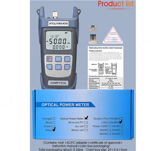 Probador de Cable de Fibra Óptica FTTH Medidor de Potencia AUA G710A G510A Medidor de Potencia Óptica con Conector SC FC Red WiFi TCP GPRS - Product Image 6