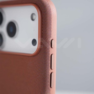 Funda de Teléfono Techwoven L163 al por Mayor para iPhone 15 16 17 Pro Max, Cubierta Magnética Antigolpes, Funda de Tela Técnica - Product Image 4