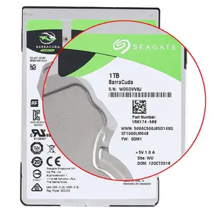 Topsale seagat 2.5 "máy tính xách tay nội bộ Ổ đĩa cứng 320G 500G 1t 2t 4t 5400rpm 7200rpm máy tính xách tay HDD bán buôn - Product Image 3