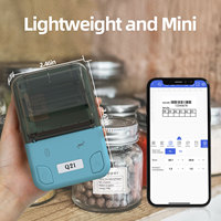 Imprimante d'étiquettes thermiques sans fil portable PUTY Q20, mini imprimante de codes-barres, code QR, autocollants, nouvelle conception, sans encre, stock disponible
