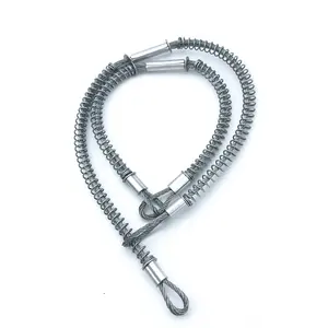 3毫米Whipcheck安全电缆不锈钢防爆钢丝绳钢鞭检查电缆