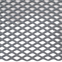 Rouleaux de treillis métallique expansé de haute qualité râpant dans une plaque de losange