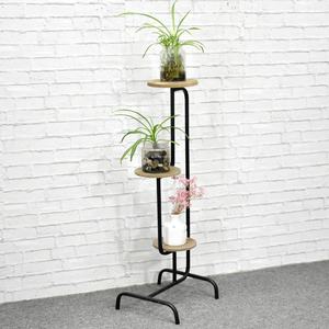 Luckywind 3 niveaux <span class=keywords><strong>universel</strong></span> extérieur jardin métal fleur présentoir étagère décor à la maison <span class=keywords><strong>support</strong></span> pour plante Pot <span class=keywords><strong>support</strong></span> sol utilisation - Product Image 2