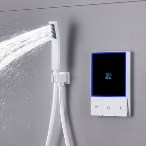 ชุดฝักบัวดิจิตอล Xinxi Smart All-copper Light Luxury Technology พร้อมจอแสดงผล รุ่น FL-b014 แบบเรนชาวเวอร์และวอเตอร์ฟอลล์ - Product Image 1