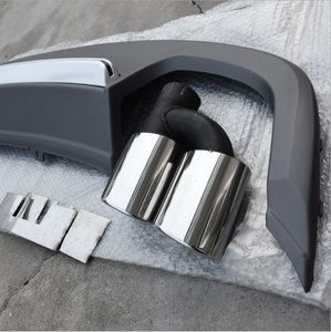 Parti del corpo labbro del paraurti posteriore con punte di scarico per 2017 2018 <span class=keywords><strong>2019</strong></span> 2020 diffusore posteriore <span class=keywords><strong>Audi</strong></span> <span class=keywords><strong>A5</strong></span> B9 - Product Image 3