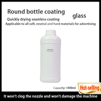 Revêtement liquide pour verre à séchage rapide, sans traces, imperméable, à faible odeur, résistant aux rayures, pour impression UV à plat