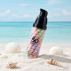 Corrector 3 en 1 Tricolor con SPF50 PA+++, Base de Maquillaje en Crema, Corrector de <span class=keywords><strong>Color</strong></span> que Cubre Rojeces y Ojeras - Product Image 4