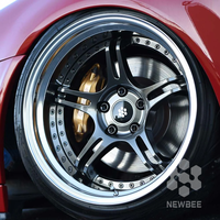 722Auto NB Jantes forgées 2 pièces Deep Lip Spécifique au Drift 17 18 19 Pouces 5x114.3 5x120 pour Nissan Silvia S13 S14 S15 Toyota Chaser