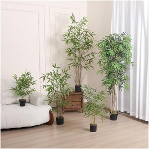 <span class=keywords><strong>D</strong></span>écoration de jardinage domestique Plantes en pot simulées avec pots de fleurs Aménagement paysager de <span class=keywords><strong>jardin</strong></span> intérieur et extérieur - Product Image 5