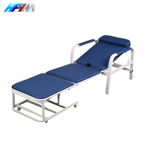 Silla Cama Plegable Moderna para <span class=keywords><strong>Hospital</strong></span>, Silla de <span class=keywords><strong>Acompañante</strong></span> Médica con Estructura de Acero Laminado en Frío para Uso Hospitalario - Product Image 1