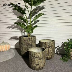 Fornitura diretta di fabbrica di calcestruzzo fioriera <span class=keywords><strong>in</strong></span> fibra di vetro moderno vaso Frp fioriera GRP fioriera - Product Image 2