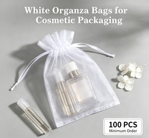 Sacs en <span class=keywords><strong>organza</strong></span> <span class=keywords><strong>rouge</strong></span>, orange, jaune, vert, bleu, indigo, violet, grande, moyenne et petite taille, pochette cadeau pour emballage de parfum et de cosmétiques - Product Image 1