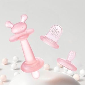 Jouet de dentition lapin en silicone unisexe personnalisé en gros jouet de dentition souple bébé sans BPA - Product Image 5