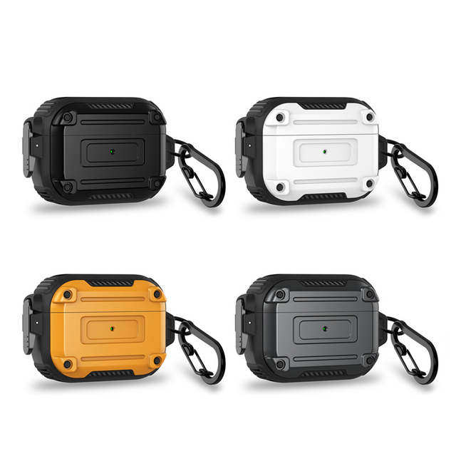Secure Locked Earbud case for airpods Pro 2nd 2 3 LED Visible Wireless Charging Protective Earphone case