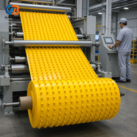 Revêtement protecteur en HDPE pour béton avec ancrage T-Grip pour bassin de tour de refroidissement de centrale électrique, résistant à la corrosion