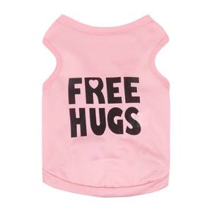 Evcil hayvanlar için yüksek kaliteli yaz Polyester t-şört kediler ve köpekler için mektup aşk baskı ile avrupa amerikan tarzı köpek giysileri - Product Image 6