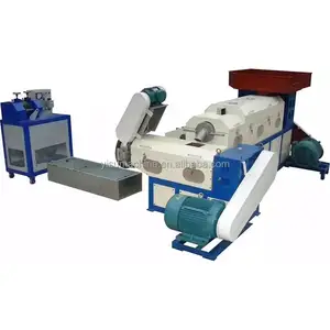 Luchtkoeling Plastic Pelletiseermachine Plastic Pelletiseermachine Platte Pellets Kosten Van Plastic Recycling Machine Korrels Maken