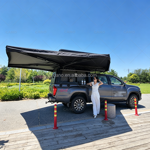 Moderna Carpa Impermeable <span class=keywords><strong>de</strong></span> Aluminio Negro para Camioneta, Tipo Hard Side, Desplegable, para Camioneta Pickup, Ligera, para 4 Personas - Product Image 4
