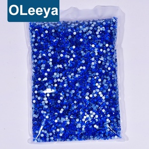 Oleeya Vente en gros 14400 pièces de strass en verre aux couleurs néon et opale, non thermocollants, pour la décoration des ongles - Product Image 1