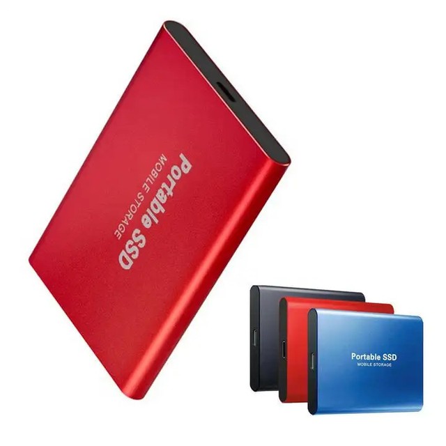 Factory Upgraded Capacity Custom Logo Portable SSD Card Hard Disk USB3.0 Type c 2TB Solid State Disk Hard Drives