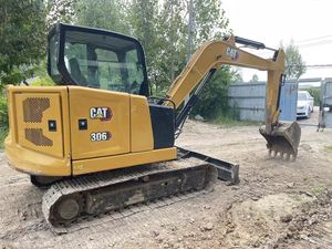 Mini-excavatrice hydraulique d'occasion, petite Caterpillar CAT 306D, équipement de construction compact, pompe Caterpillar - Product Image 3