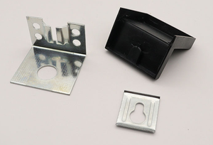 خزانة مطبخ بزاوية منزلية موصل حامل مصفح بغطاء بلاستيكي لدعامات الأرفف والموصلات - Product Image 4