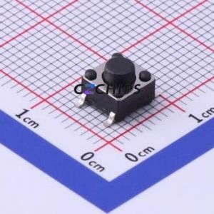 UK-B0228-G5-250 Tactile Switch SMD-4P,6x6mm Switch Single Pole Single Throw Round Button 2.5N Vertical Mount - Product Image 1