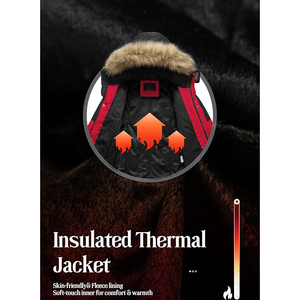 Abrigos Acolchados de PU para Niños al <span class=keywords><strong>por</strong></span> Mayor, Chaquetas Acolchadas de Algodón Grueso para Invierno, Estilo Casual para Niños - Product Image 6