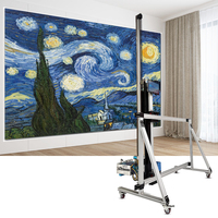 Harga Mesin Cetak Dinding Inkjet Langsung untuk Seni Mural 3D Vertikal di Dinding/Kaca/Logam/Kayu/Kertas/Keramik