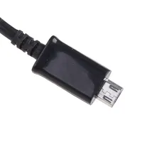 Câble adaptateur de charge et synchronisation de données USB 2.0 A mâle vers Micro B mâle, réduit les interférences de brouillage, longueur 1m, noir, pour appareils intelligents