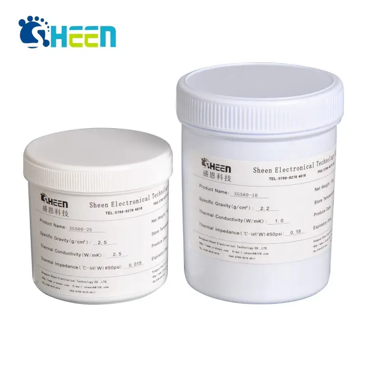 China Manufacturer Wholesale Low volatility 1.0W/mk High quality Thermal Silicone Conductive paste for pcb