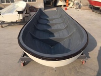 Bateau de pêche à coque simple en fibre de verre de 7 m, bateau Pangaa pas cher à vendre