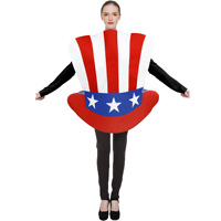 Costumes du Jour de l'Indépendance Américaine, vêtements en mousse, déguisements d'Halloween pour adultes, vente en gros d'usine.