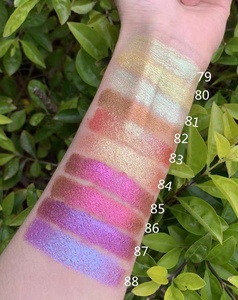 Private Label <strong>Glitter</strong> Loose Powder Pigments Ocean <strong>Blue</strong> Pink Mermaid Duochrome <strong>Eyeshadow</strong> - Product Image 2