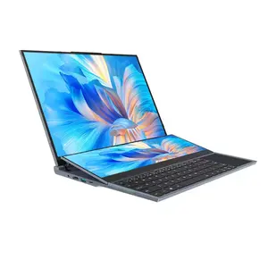 Pengiriman cepat Laptop layar ganda 16 inci Notebook 8/16/32gb Ddr4 512gb/1tb/2tb Ssd Win11 Laptop