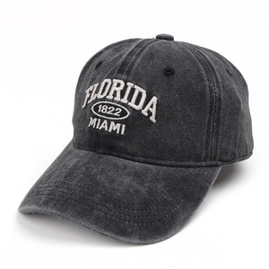 Gorra de Béisbol Retro Sin Estructura con Bordado de Letras, de Algodón Lavado, Estilo Vintage, para Uso en Múltiples Ocasiones - Product Image 3