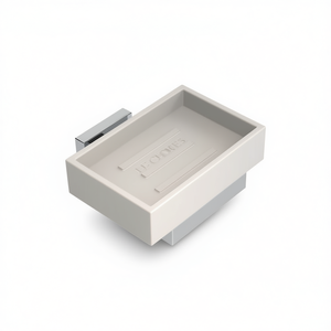 Jabonera Mod Trend Cromada 12 X 6.7 X 10.9 Cm Para Uso en Baño - Product Image 3