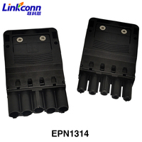 Connecteur de câblage EPN1314 Mâle-Femelle à déconnexion rapide Push-Pull, 3, 4 ou 5 broches, avec contacts en laiton pour alimentation électrique