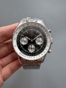 Reloj de Piloto para Hombre Bls Factory 2023, Movimiento Cronógrafo, Acero Inoxidable, Calendario, Luminoso - Product Image 2