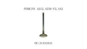 วาล์วเครื่องยนต์สำหรับ PERKINS 4212,4236-F2,A42 อะไหล่เครื่องยนต์ดีเซล 31431641 วาล์วไอดีและวาล์วไอเสีย - Product Image 3