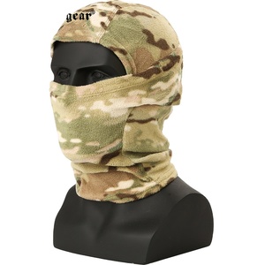 Камуфляжная тактическая маска-капюшон Emersongear, зимний ветрозащитный флисовый утепленный капюшон - Product Image 1